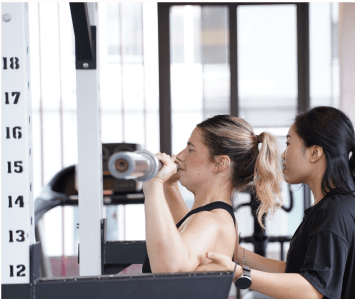Personal training session