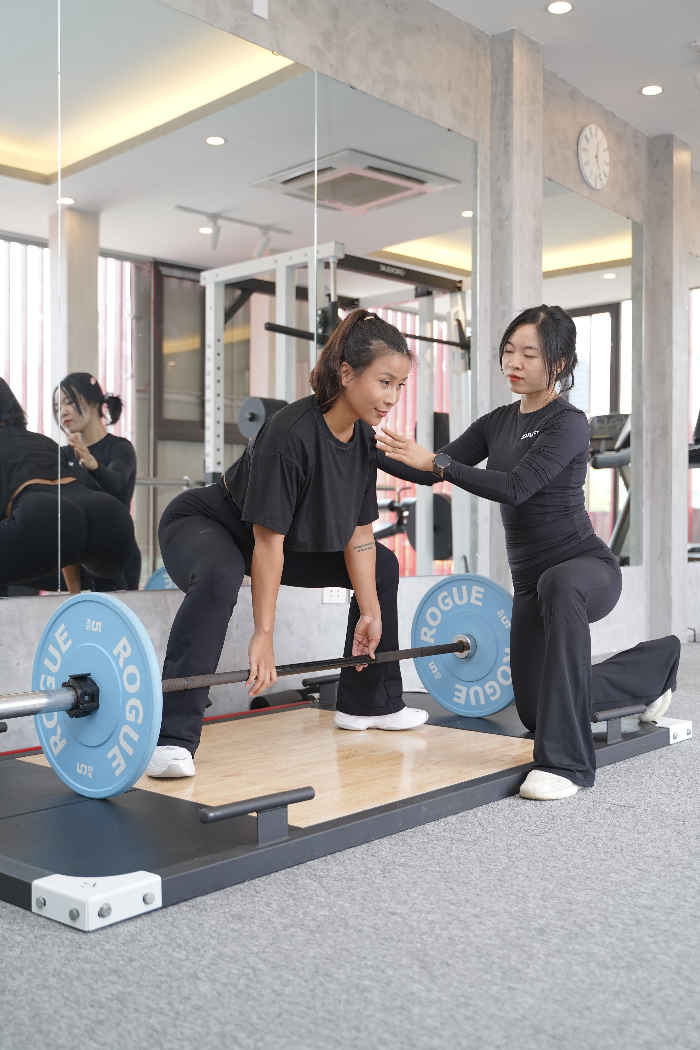 Fitness training session at Soulift gym